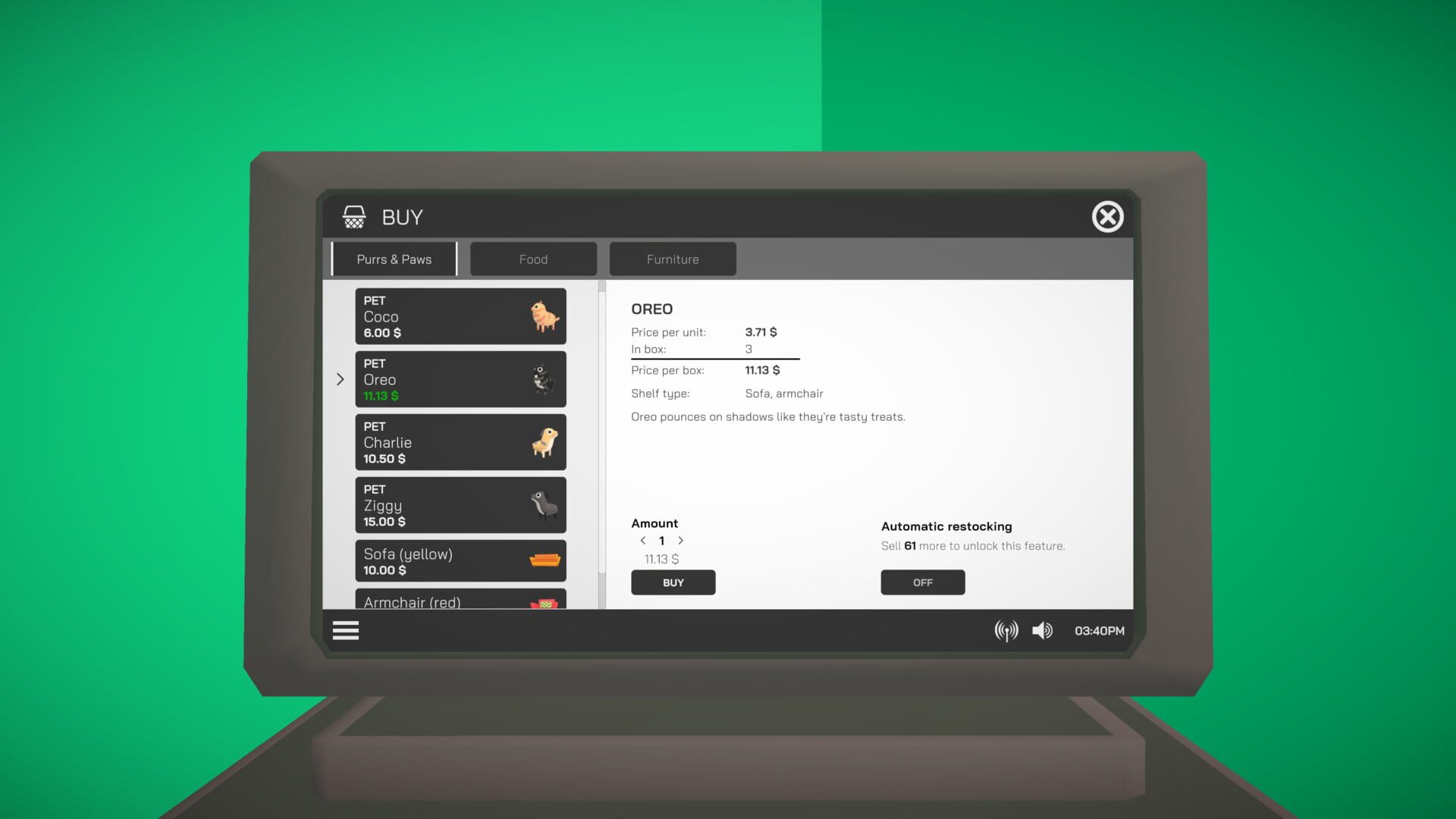 Screenshot for Shop Simulator: Pet Shop