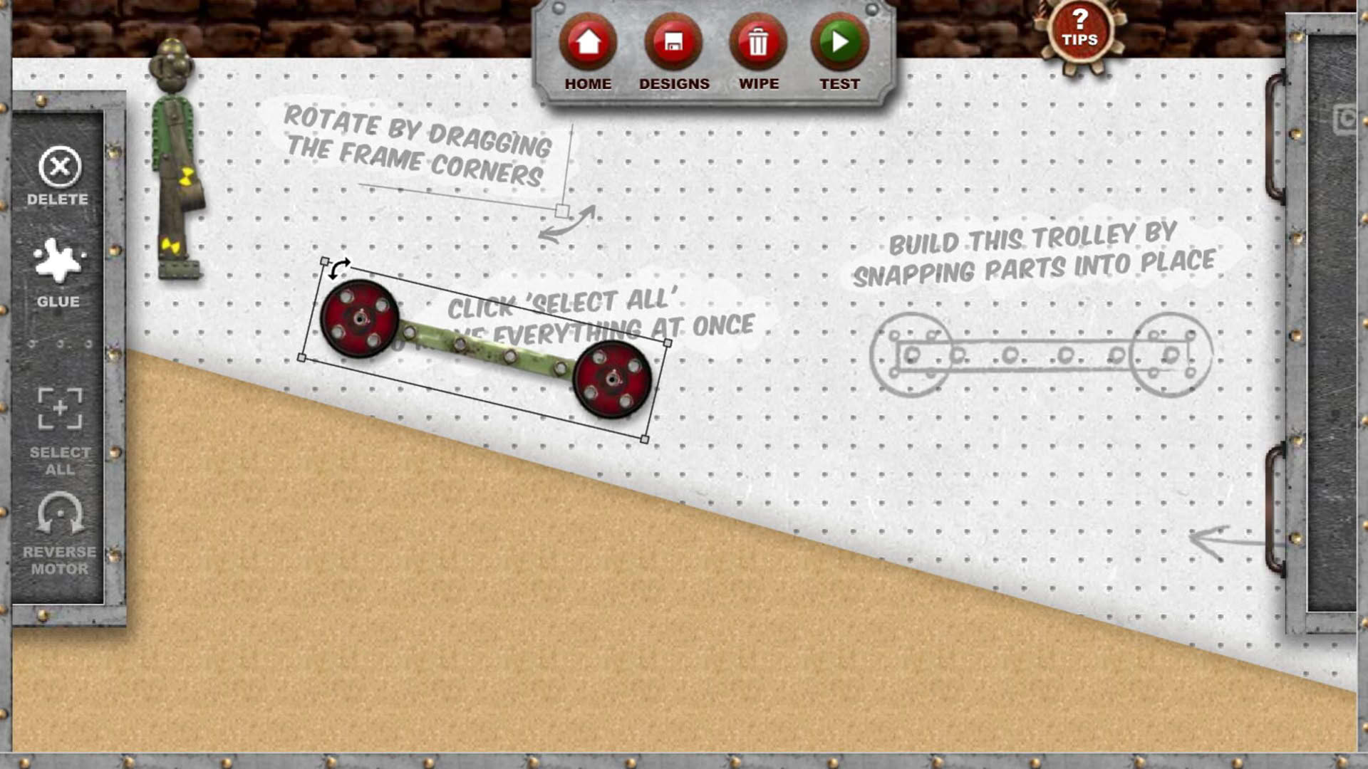 Screenshot for Wallace & Gromit's World of Invention: Wallace's Workshop