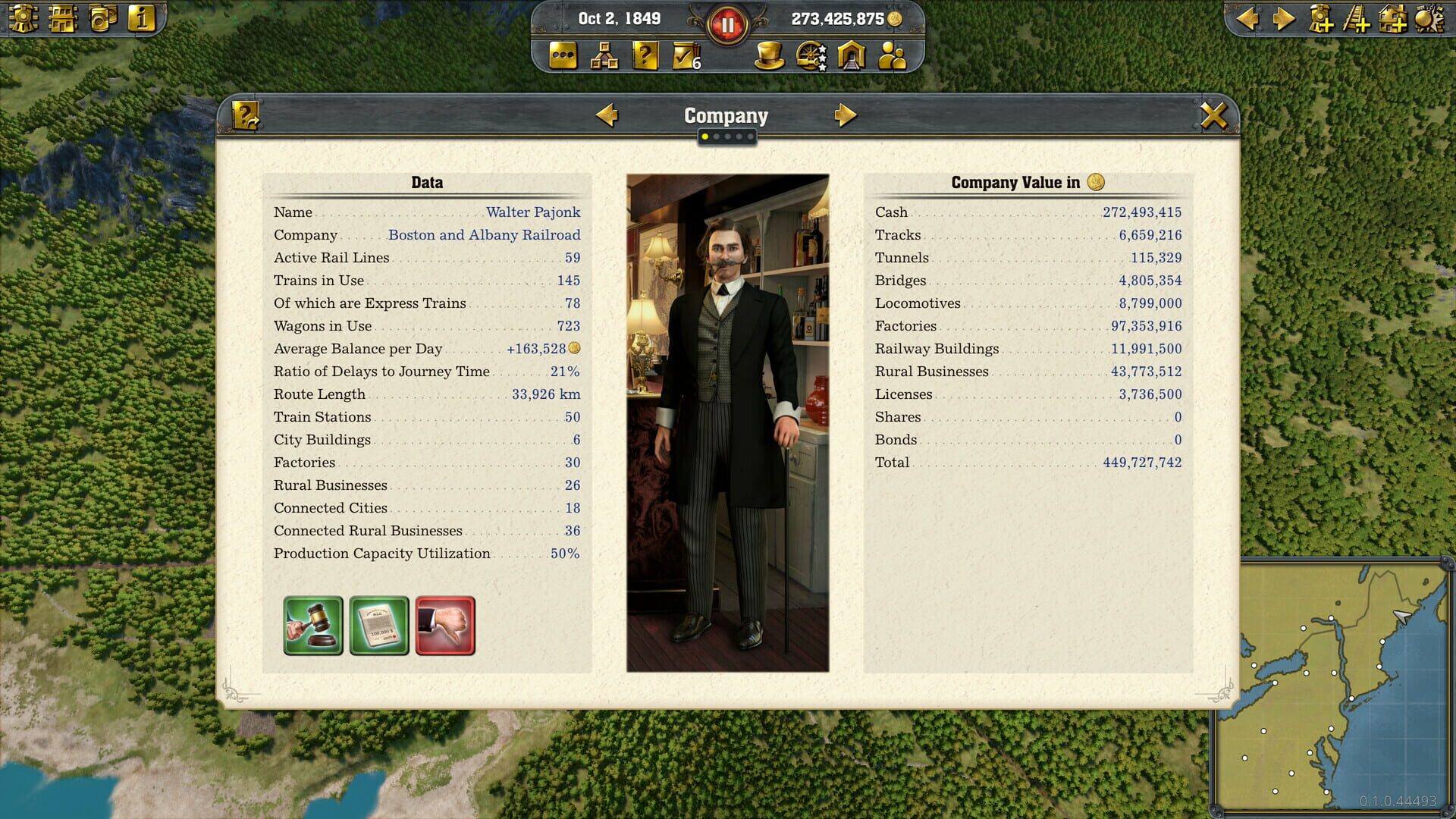 Screenshot for Railway Empire 2