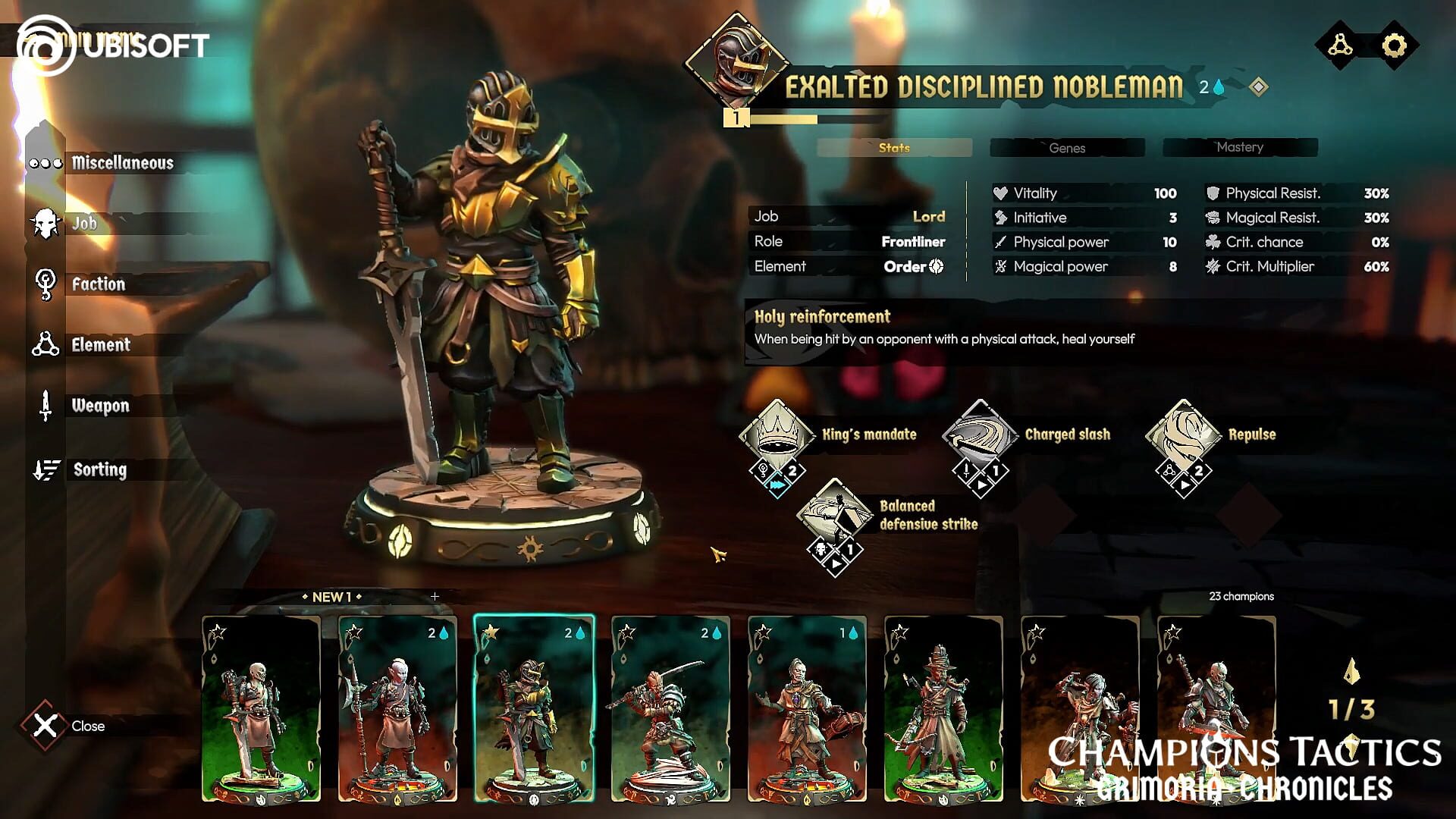 Screenshot for Champions Tactics: Grimoria Chronicles
