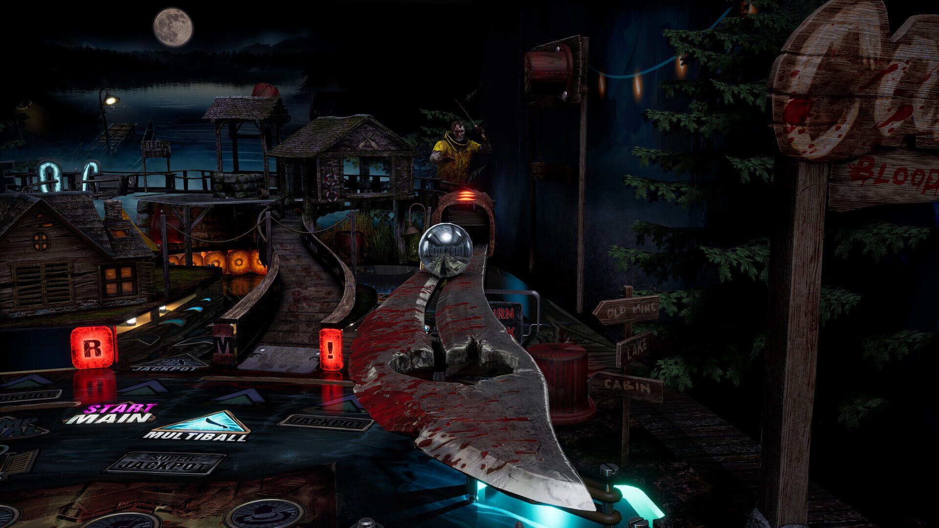 Screenshot for Pinball M: Camp Bloodbrook