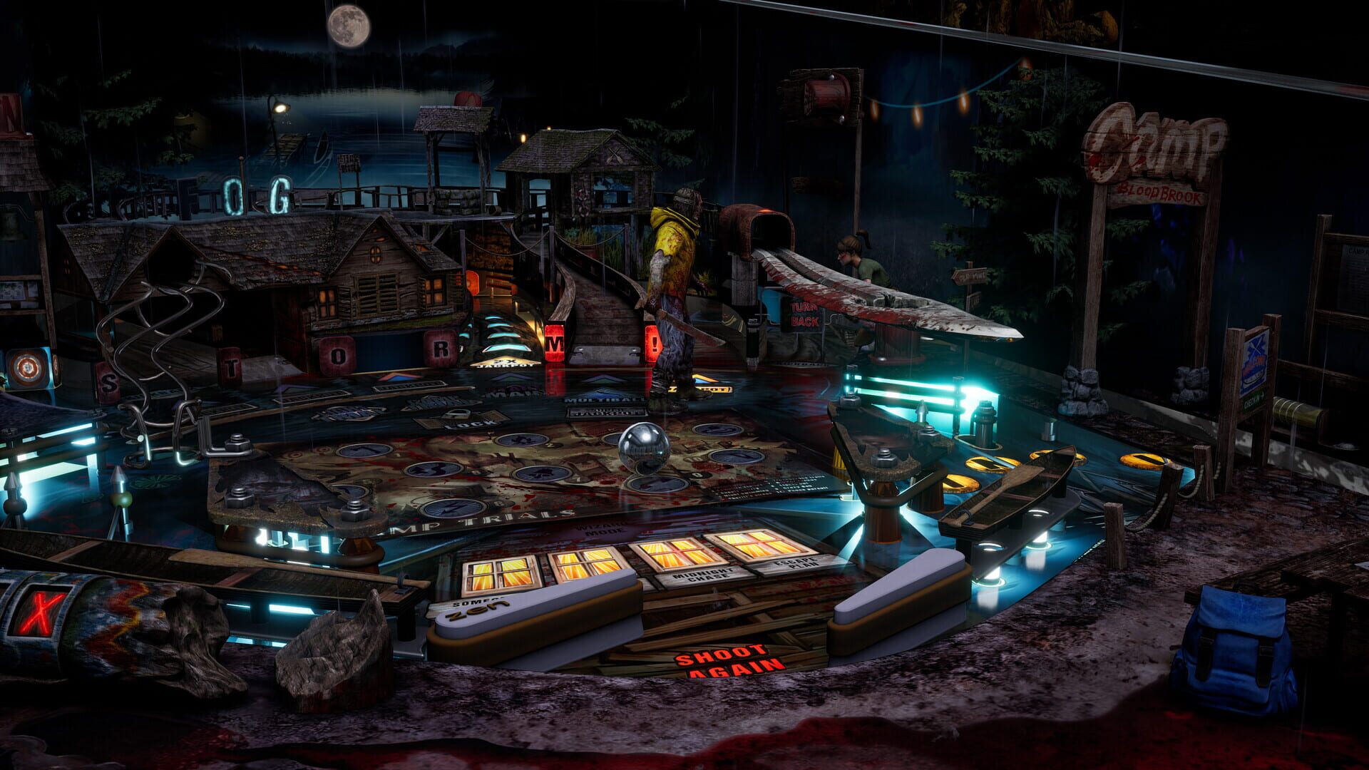 Screenshot for Pinball M: Camp Bloodbrook