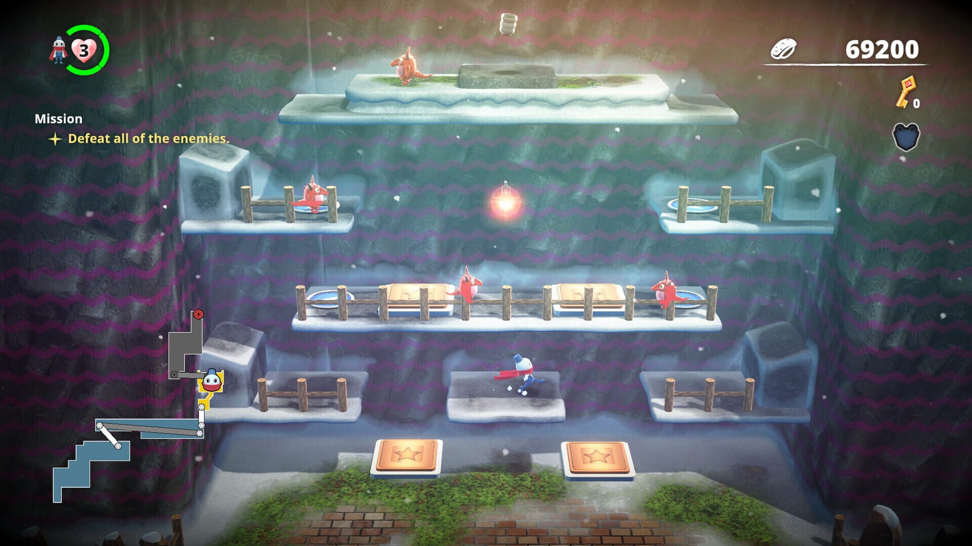 Screenshot for Snow Bros. Wonderland
