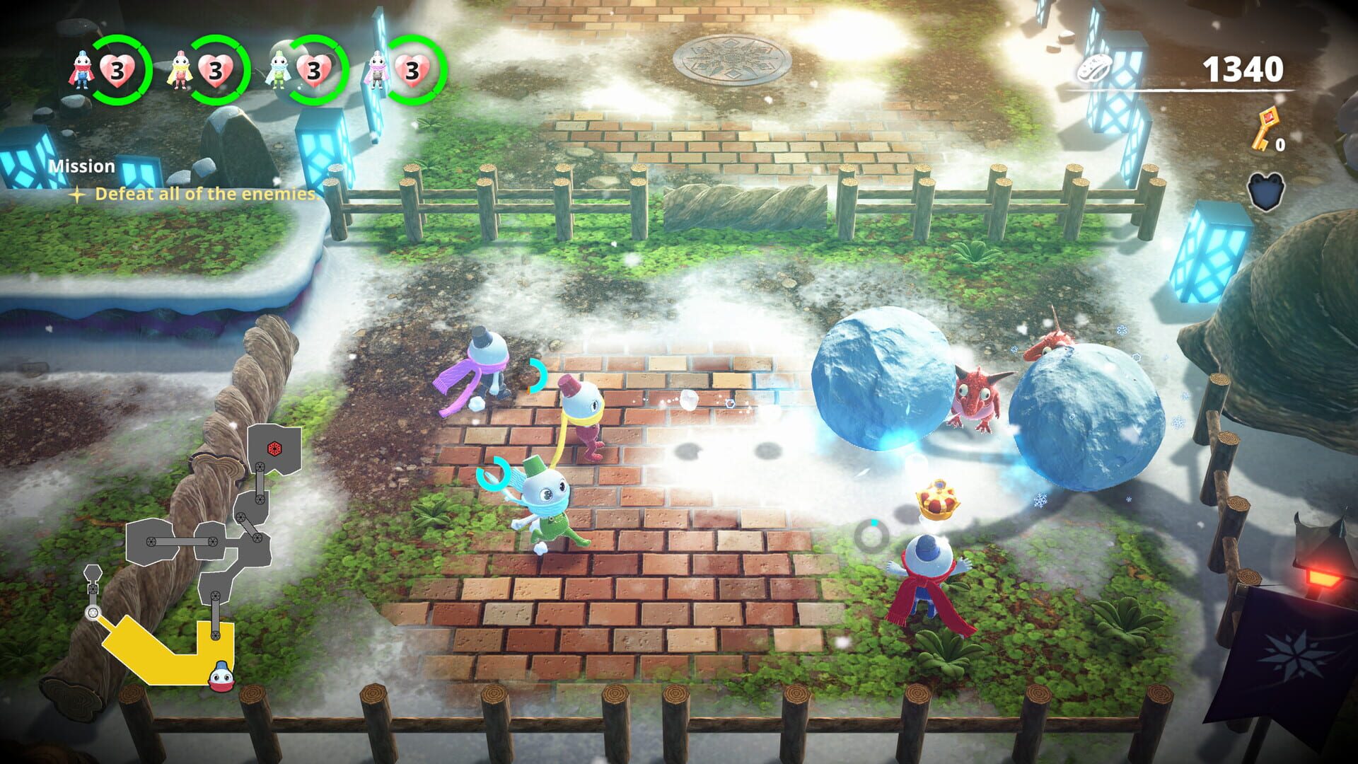 Screenshot for Snow Bros. Wonderland