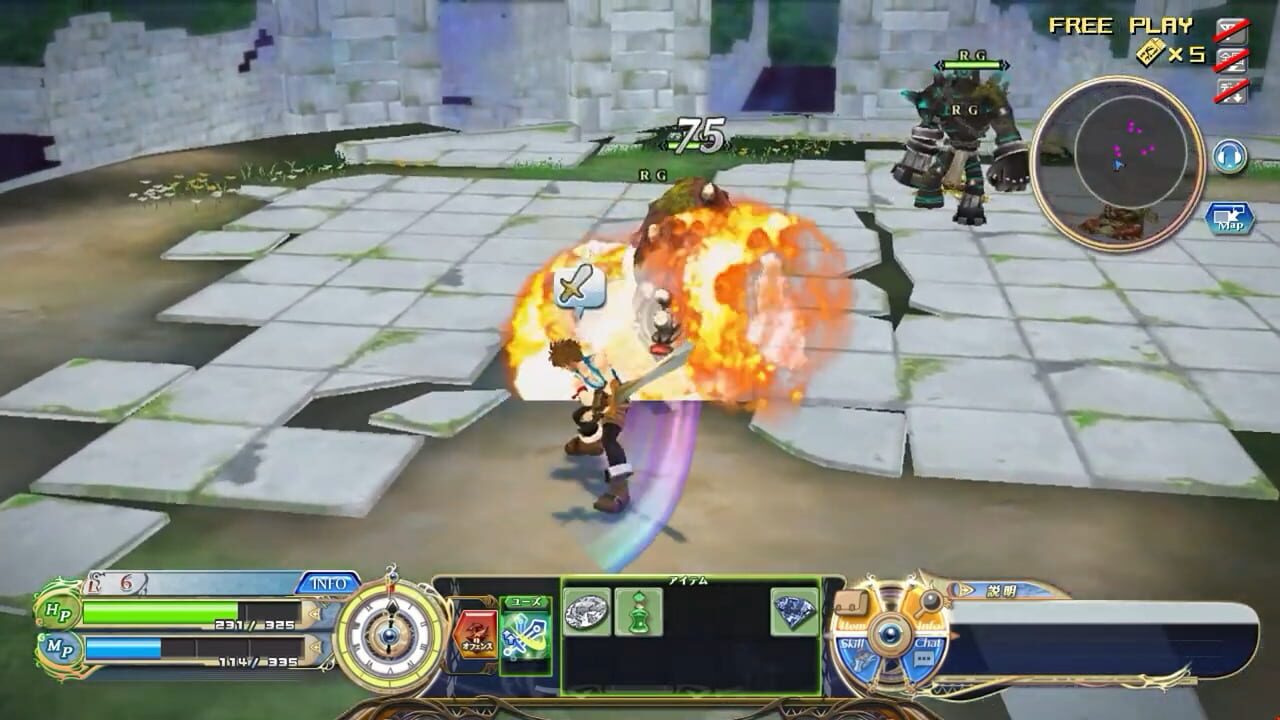Screenshot for Shining Force Cross Raid