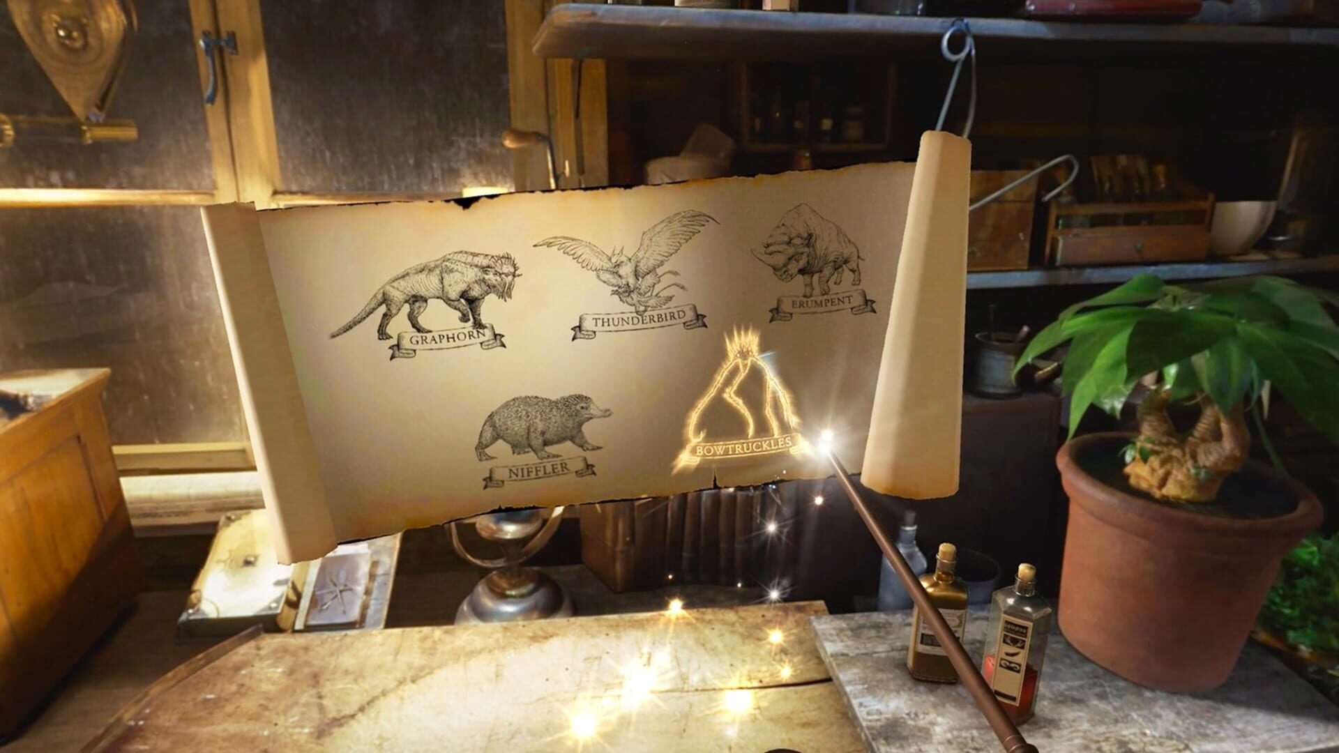 Screenshot for Fantastic Beasts and Where to Find Them: VR Experience