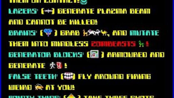 Screenshot for Llamatron: 2112