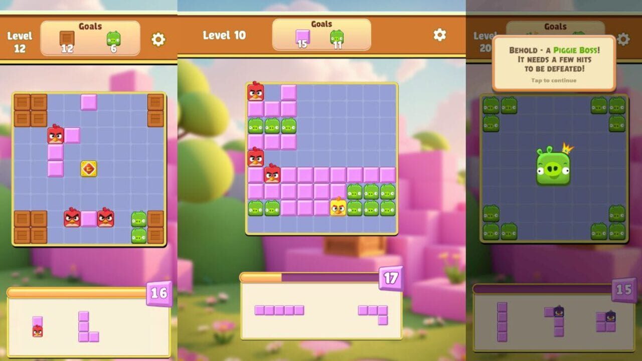 Screenshot for Angry Birds Block Quest