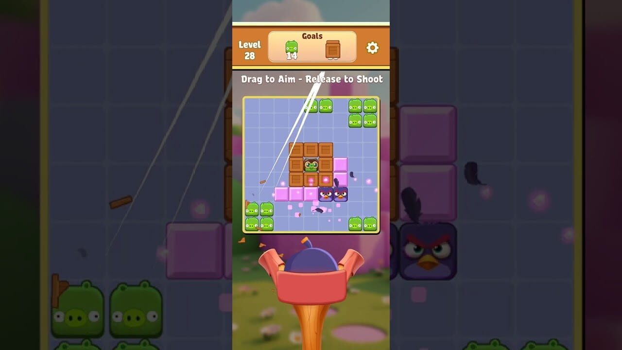 Screenshot for Angry Birds Block Quest