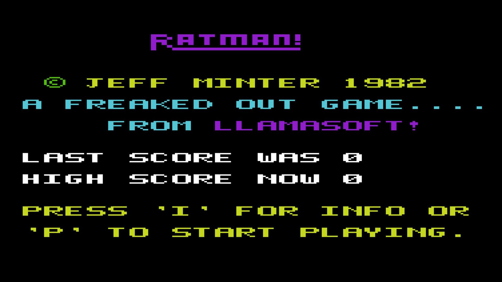 Screenshot for Ratman!