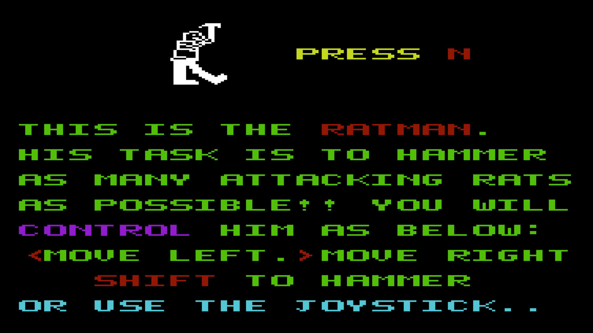 Screenshot for Ratman!