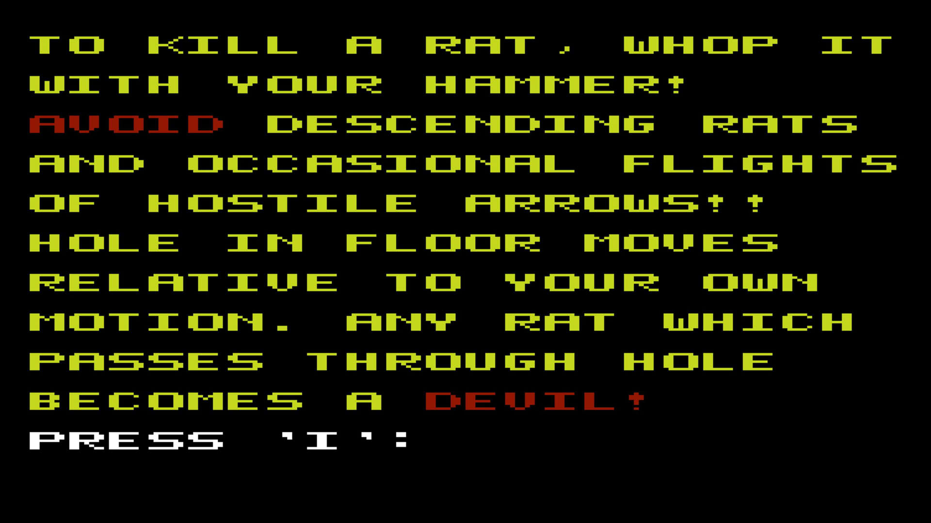 Screenshot for Ratman!