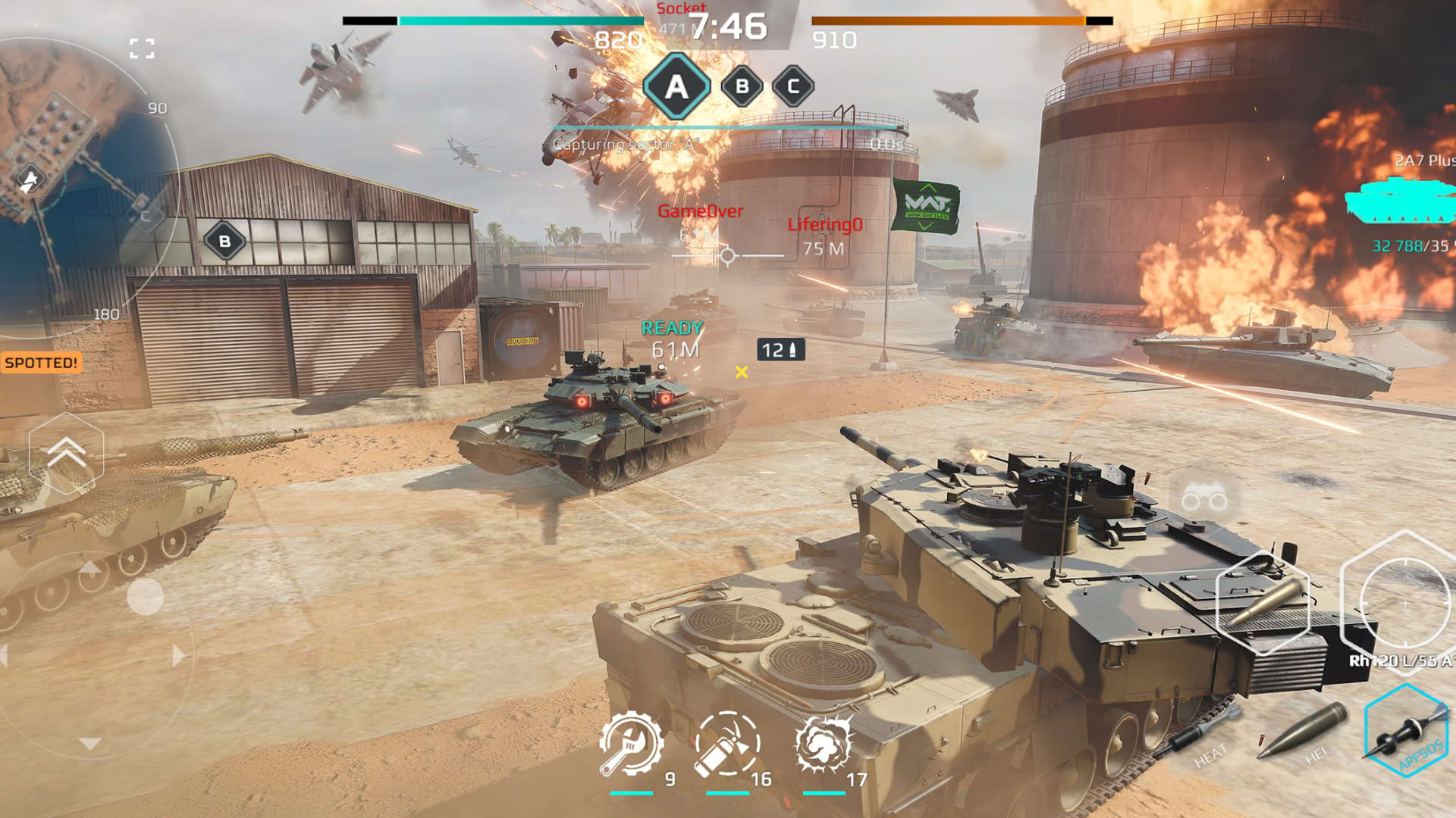 Screenshot for MWT: Tank Battles