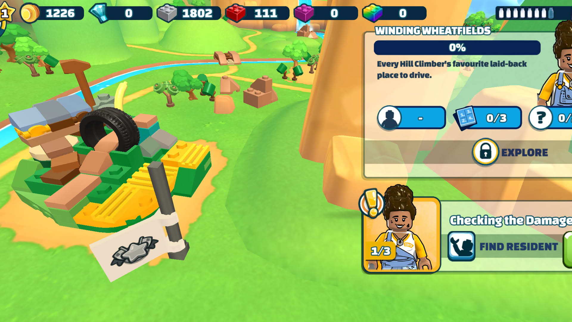 Screenshot for LEGO Hill Climb Adventures