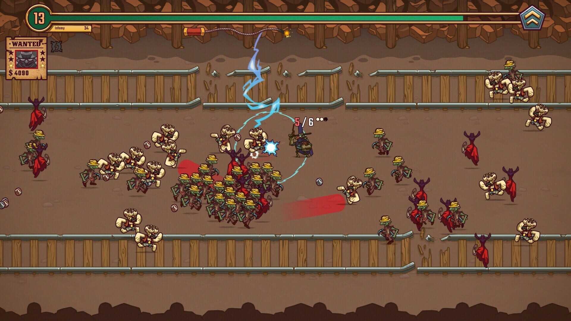 Screenshot for Bounty of One: Panic in the Mines