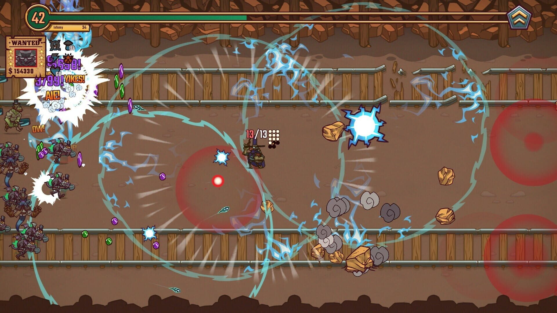 Screenshot for Bounty of One: Panic in the Mines