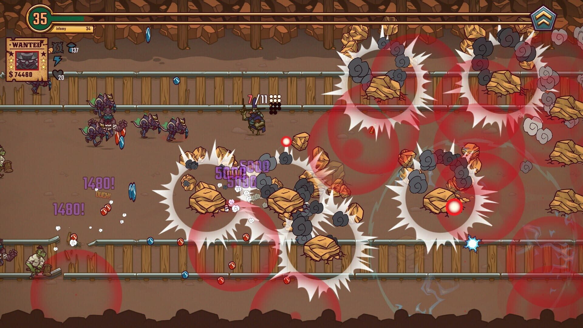 Screenshot for Bounty of One: Panic in the Mines