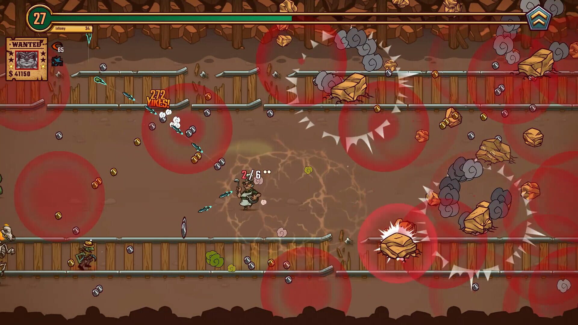 Screenshot for Bounty of One: Panic in the Mines