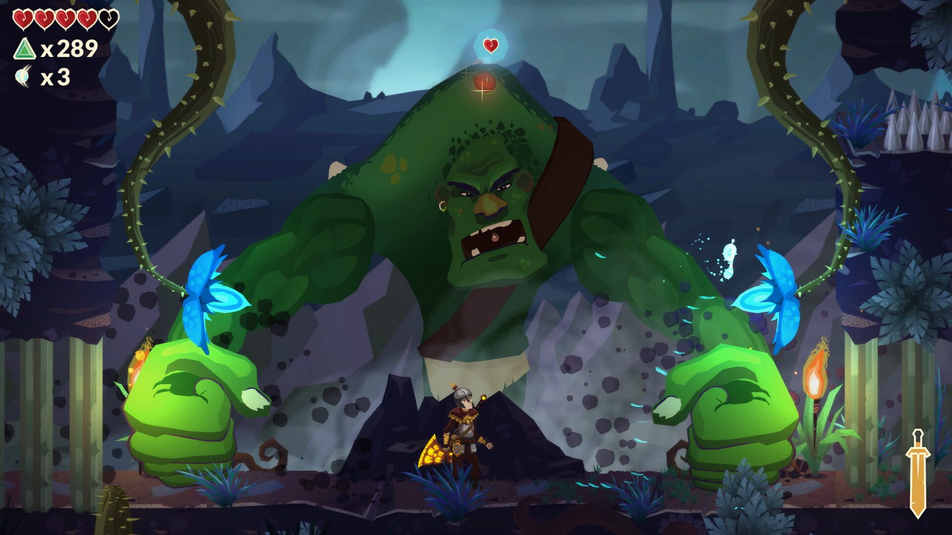 Screenshot for Leif's Adventure: Netherworld Hero