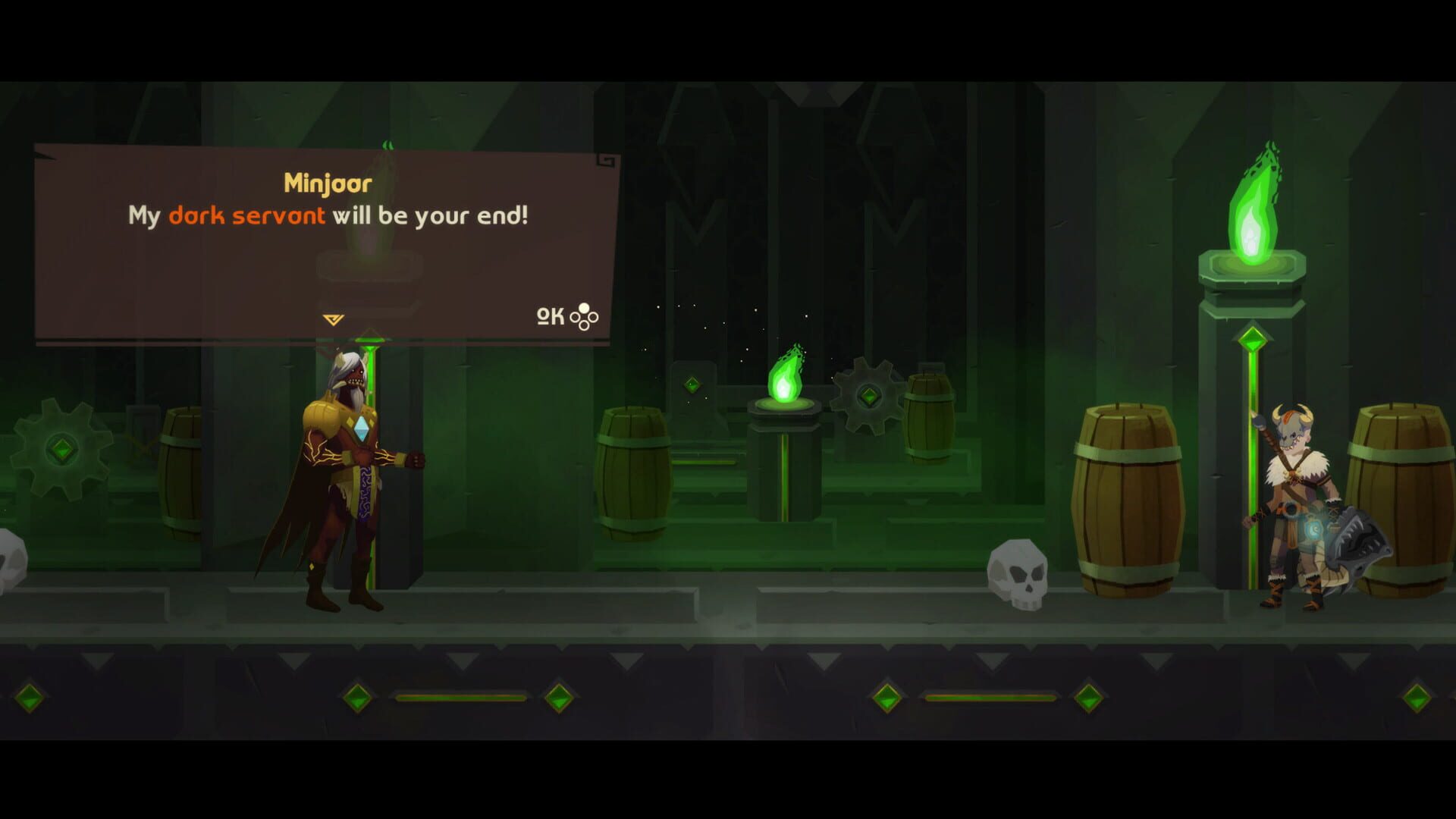 Screenshot for Leif's Adventure: Netherworld Hero