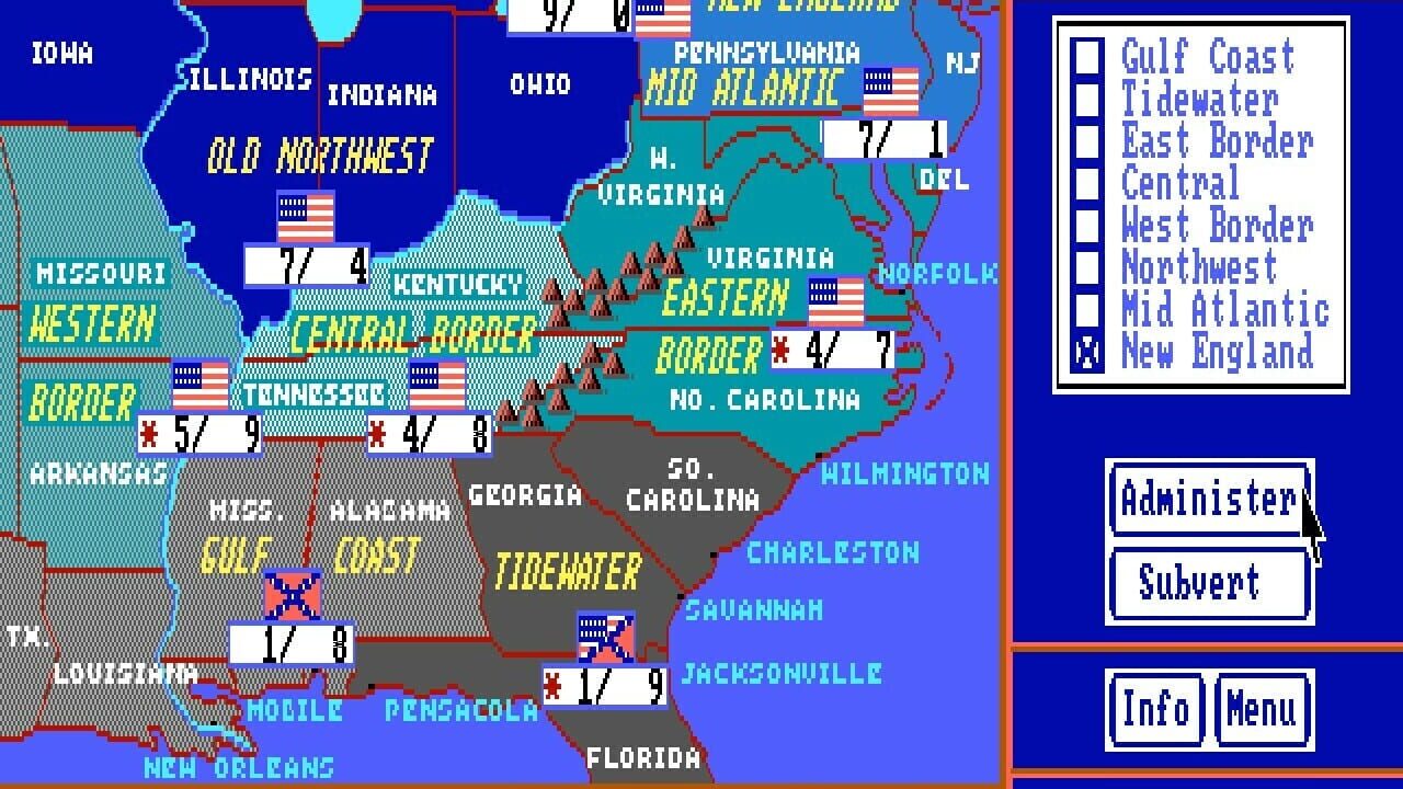 Screenshot for No Greater Glory: The American Civil War
