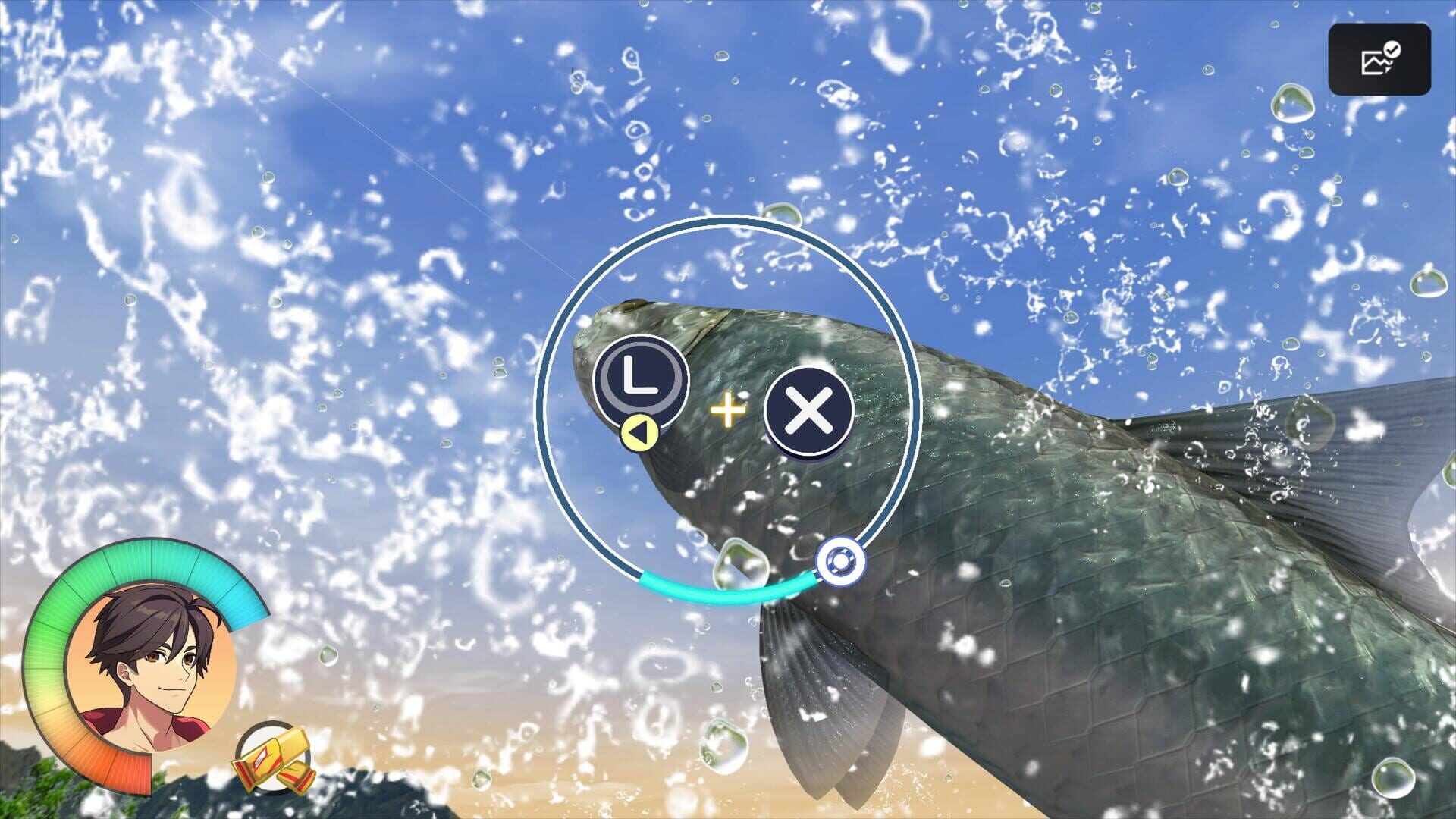 Screenshot for Reel Fishing: Days of Summer