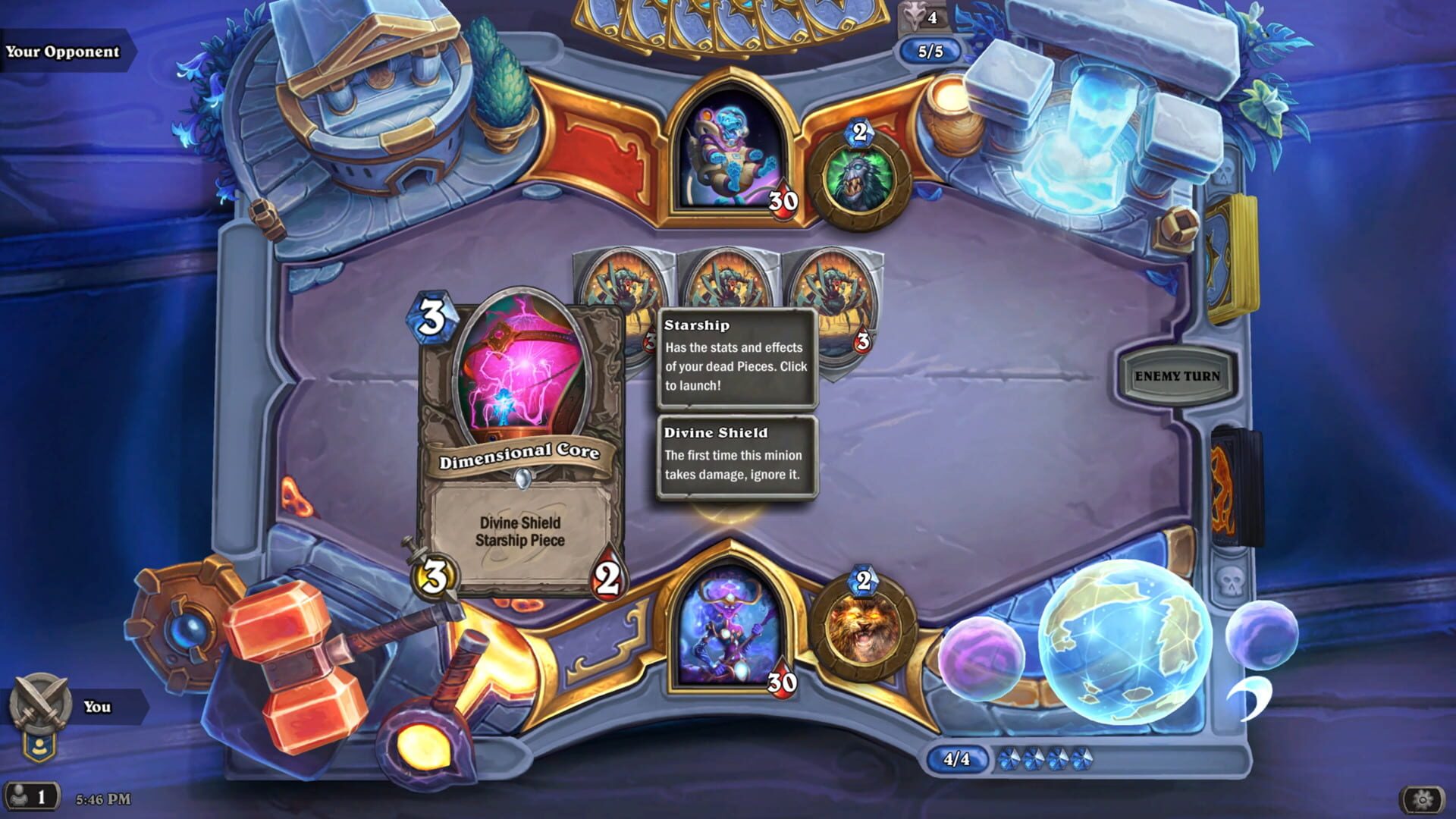 Screenshot for Hearthstone: The Great Dark Beyond