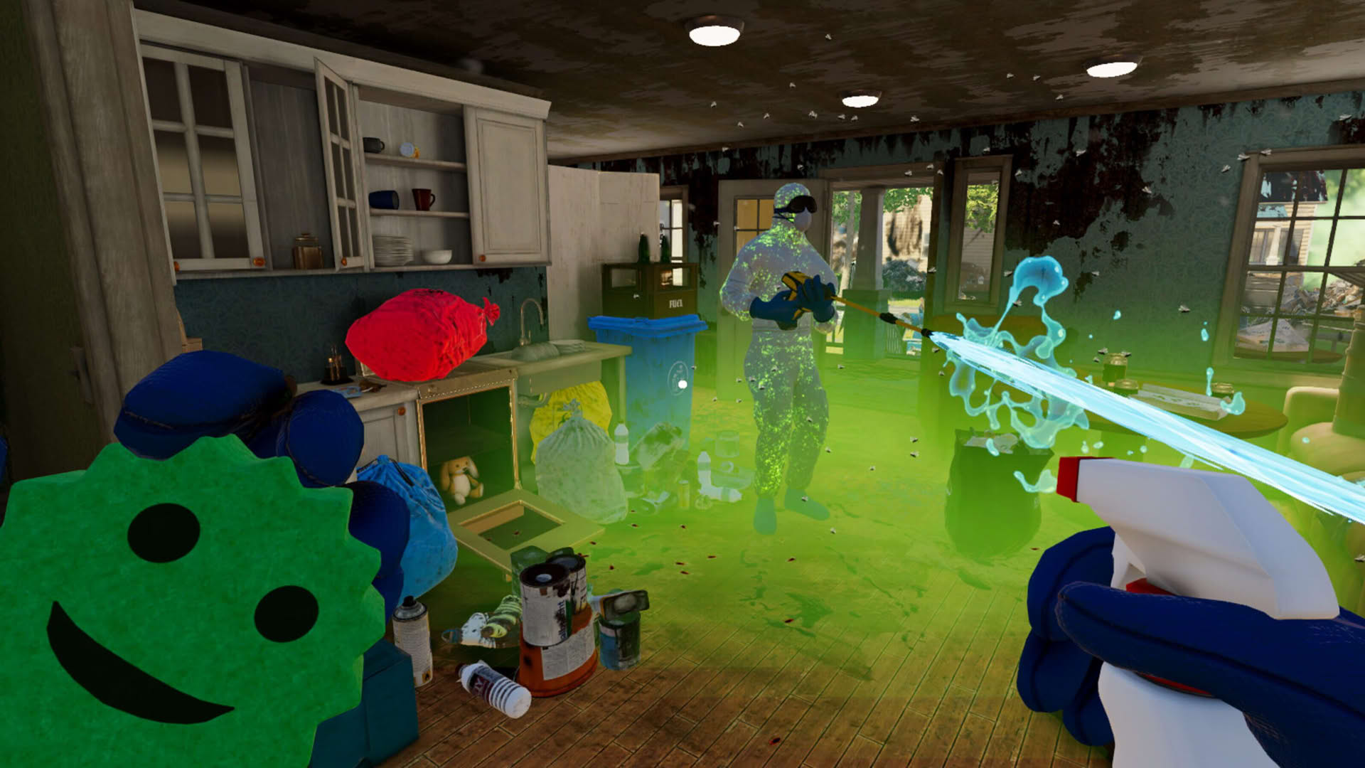 Screenshot for Purrrifiers: Cleaning Chaos