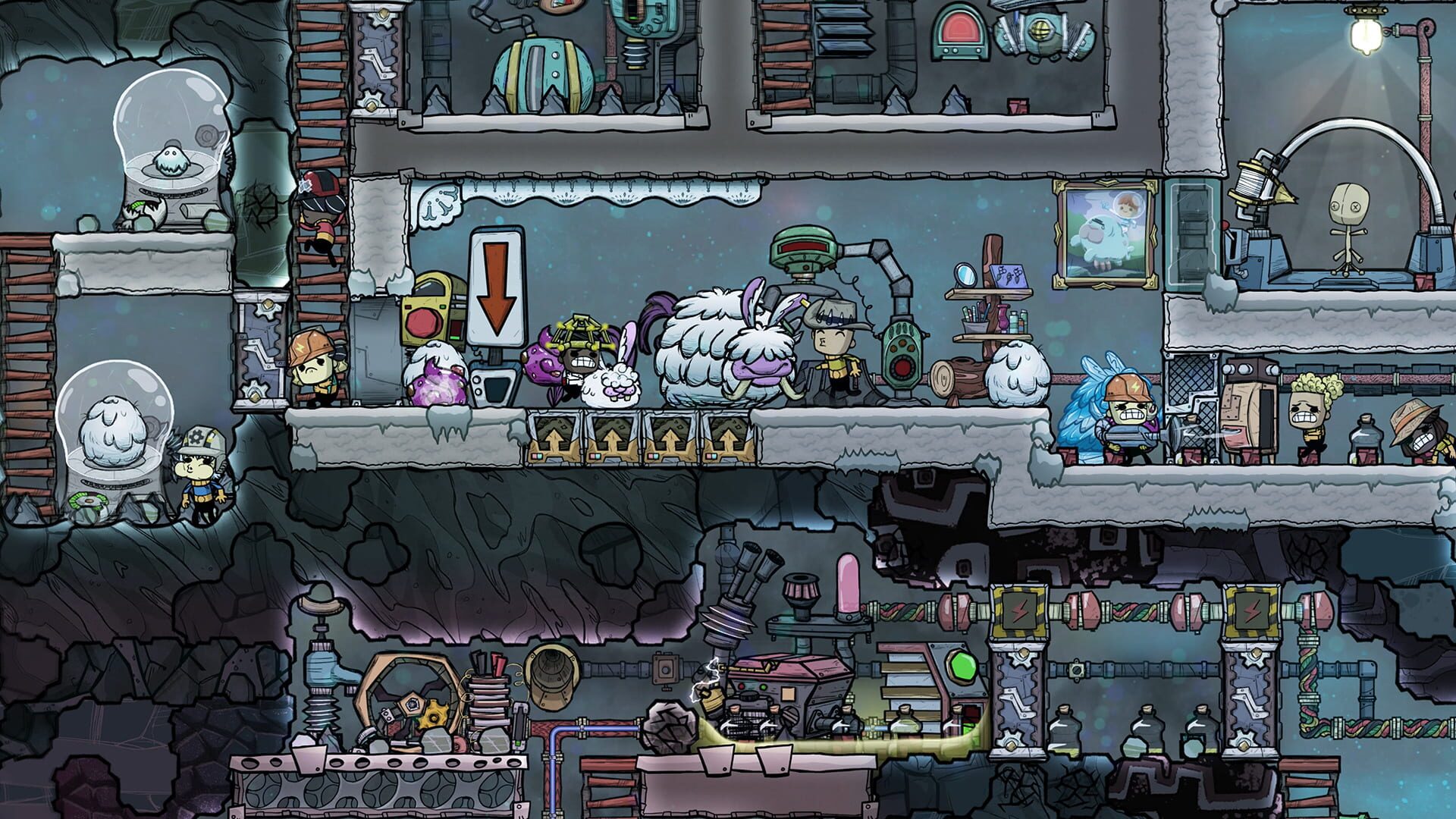 Screenshot for Oxygen Not Included: The Frosty Planet Pack