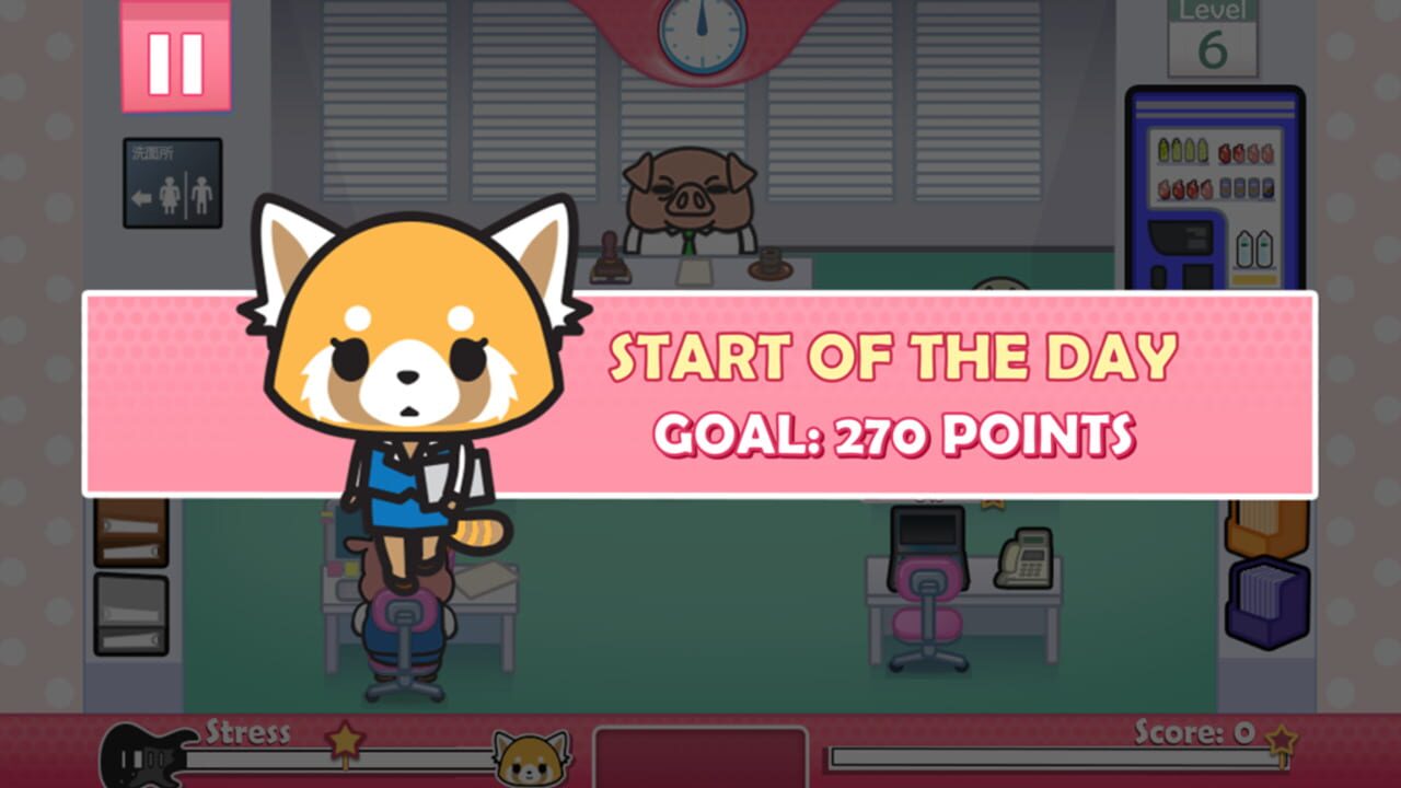 Screenshot for Aggretsuko Office Rush