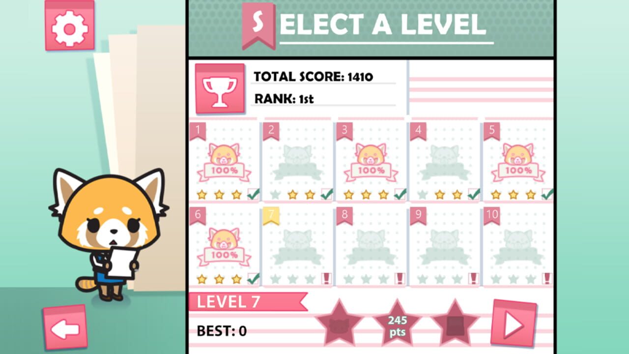 Screenshot for Aggretsuko Office Rush