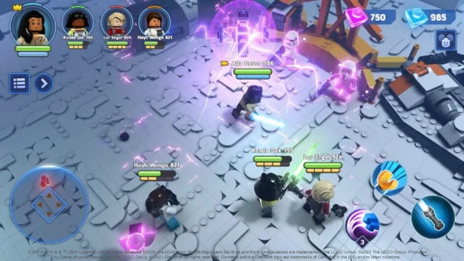 Screenshot for LEGO Star Wars: Castaways