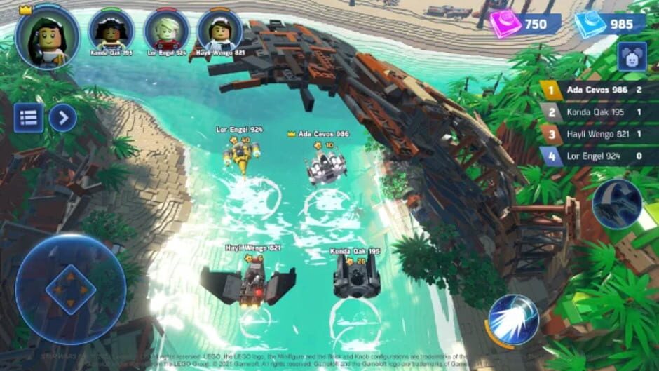 Screenshot for LEGO Star Wars: Castaways