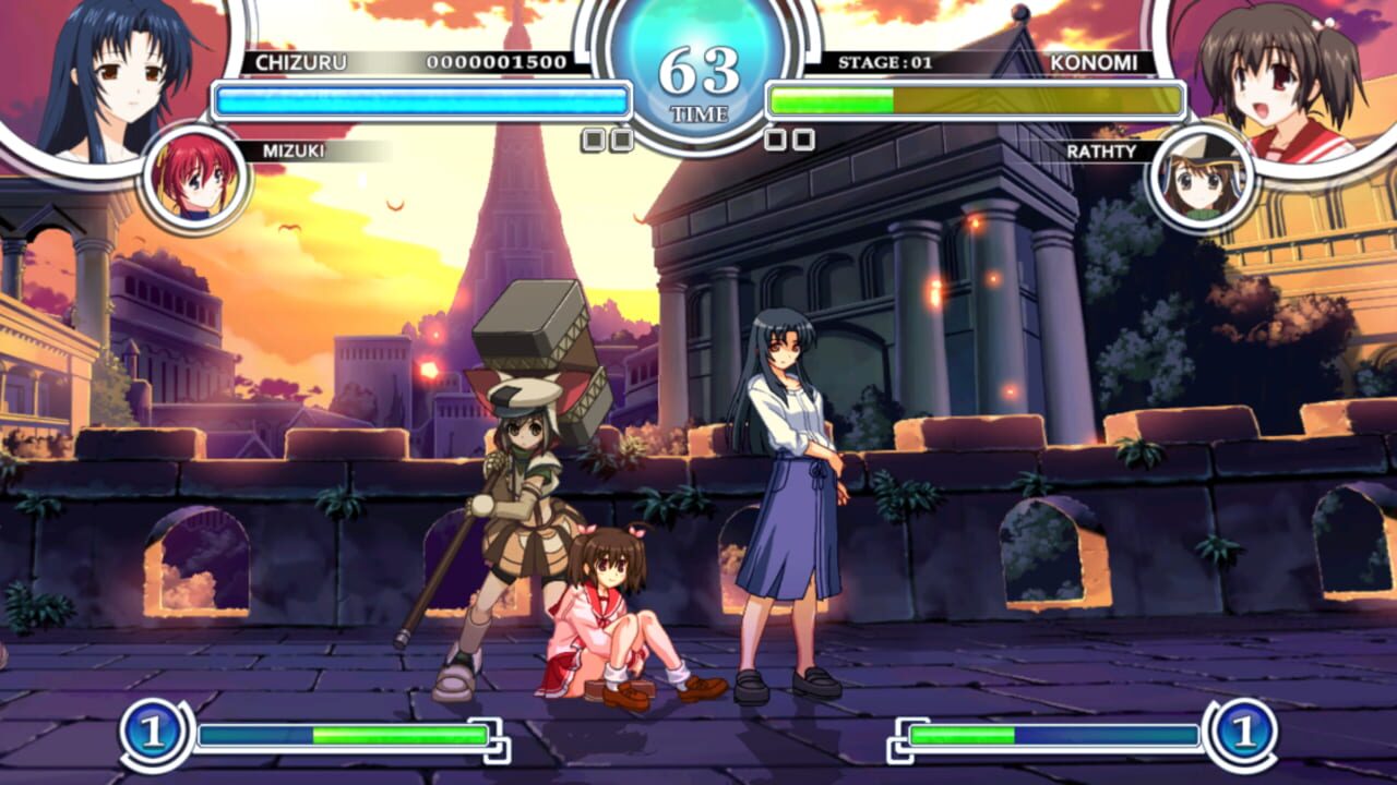 Screenshot for Aquapazza: Aquaplus Dream Match