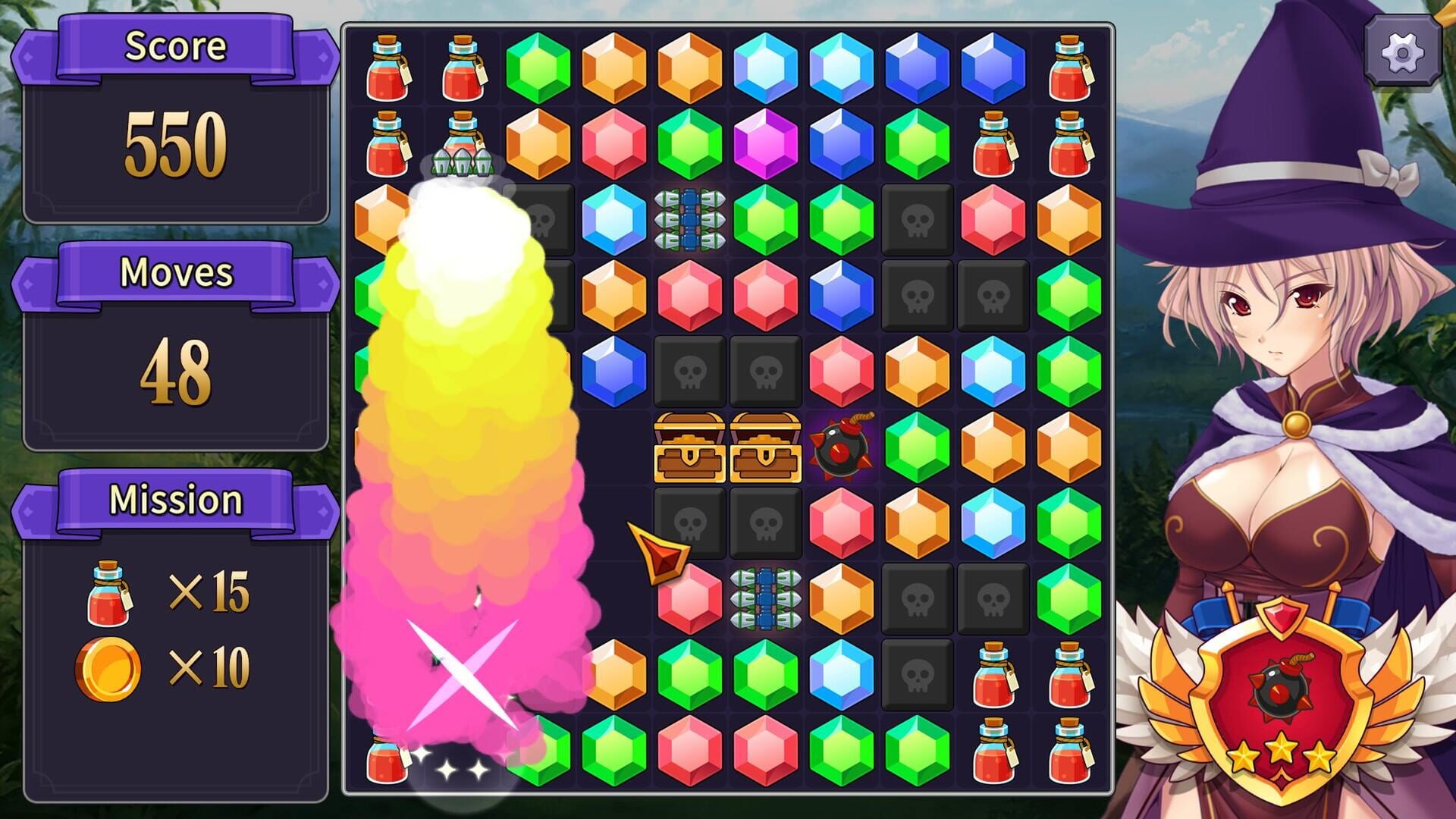 Screenshot for Pretty Girls Pop Match