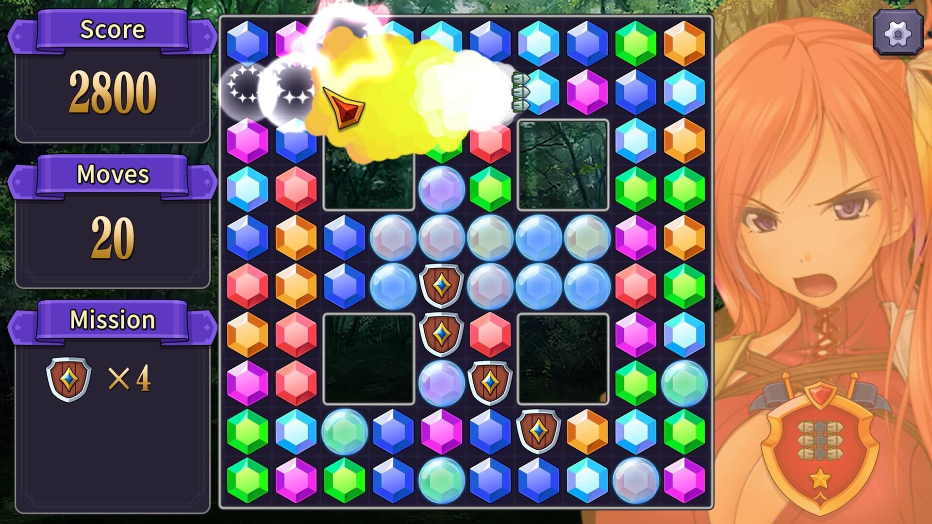 Screenshot for Pretty Girls Pop Match