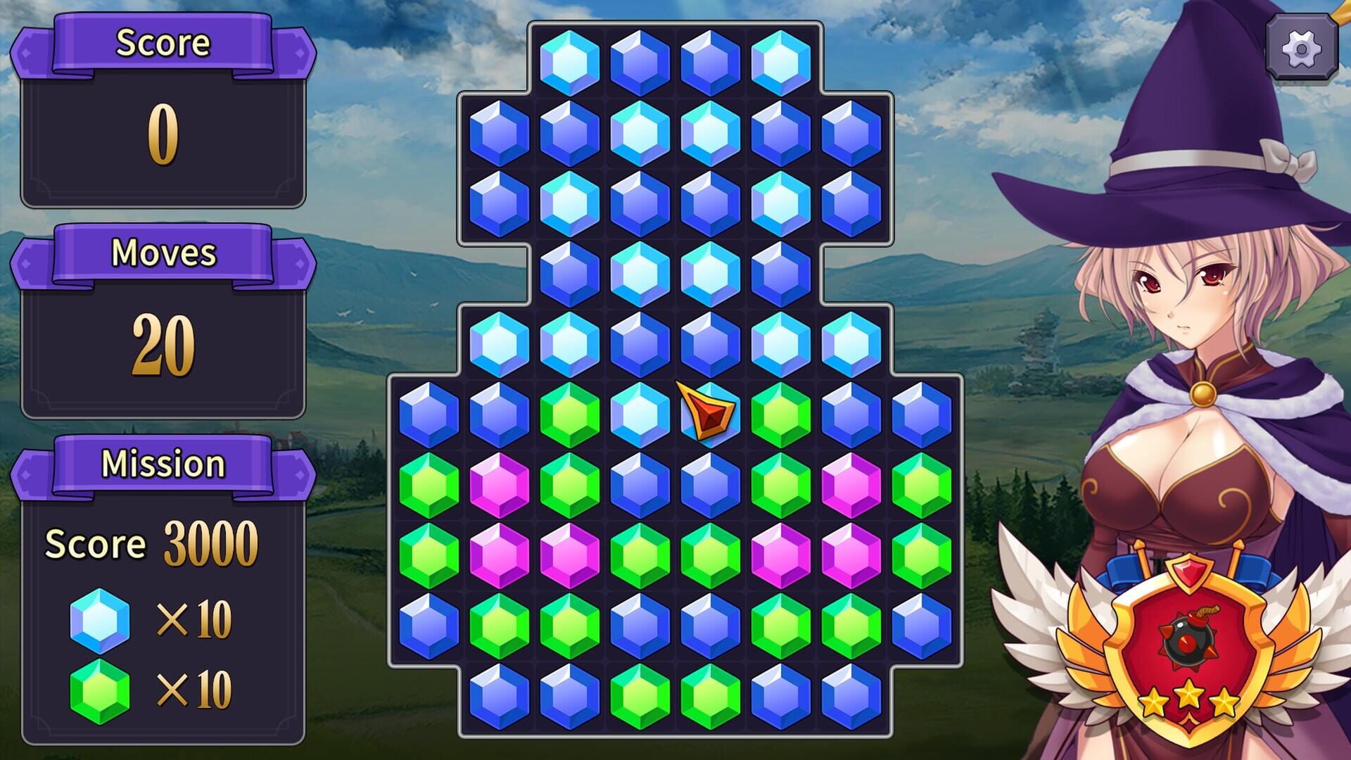 Screenshot for Pretty Girls Pop Match