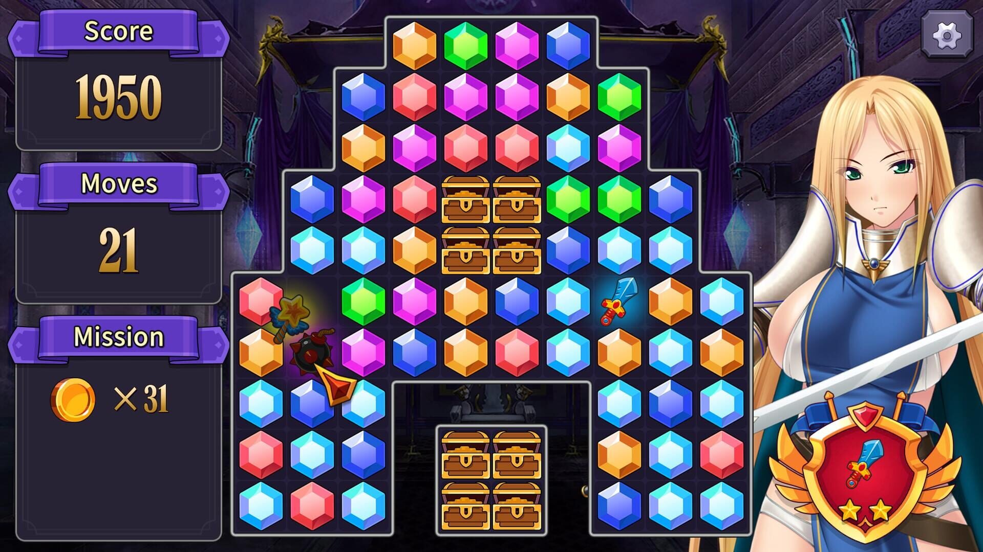 Screenshot for Pretty Girls Pop Match