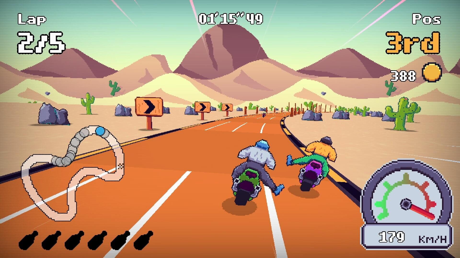 Screenshot for Furious Bikers