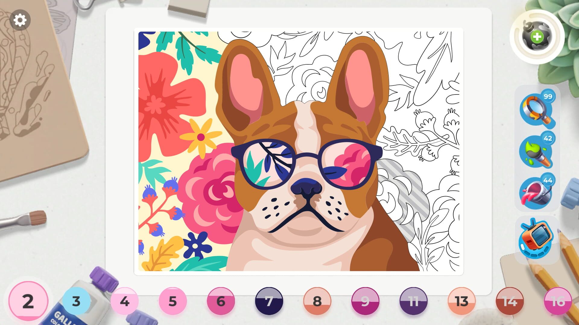 Screenshot for Gallery: Coloring book & decor