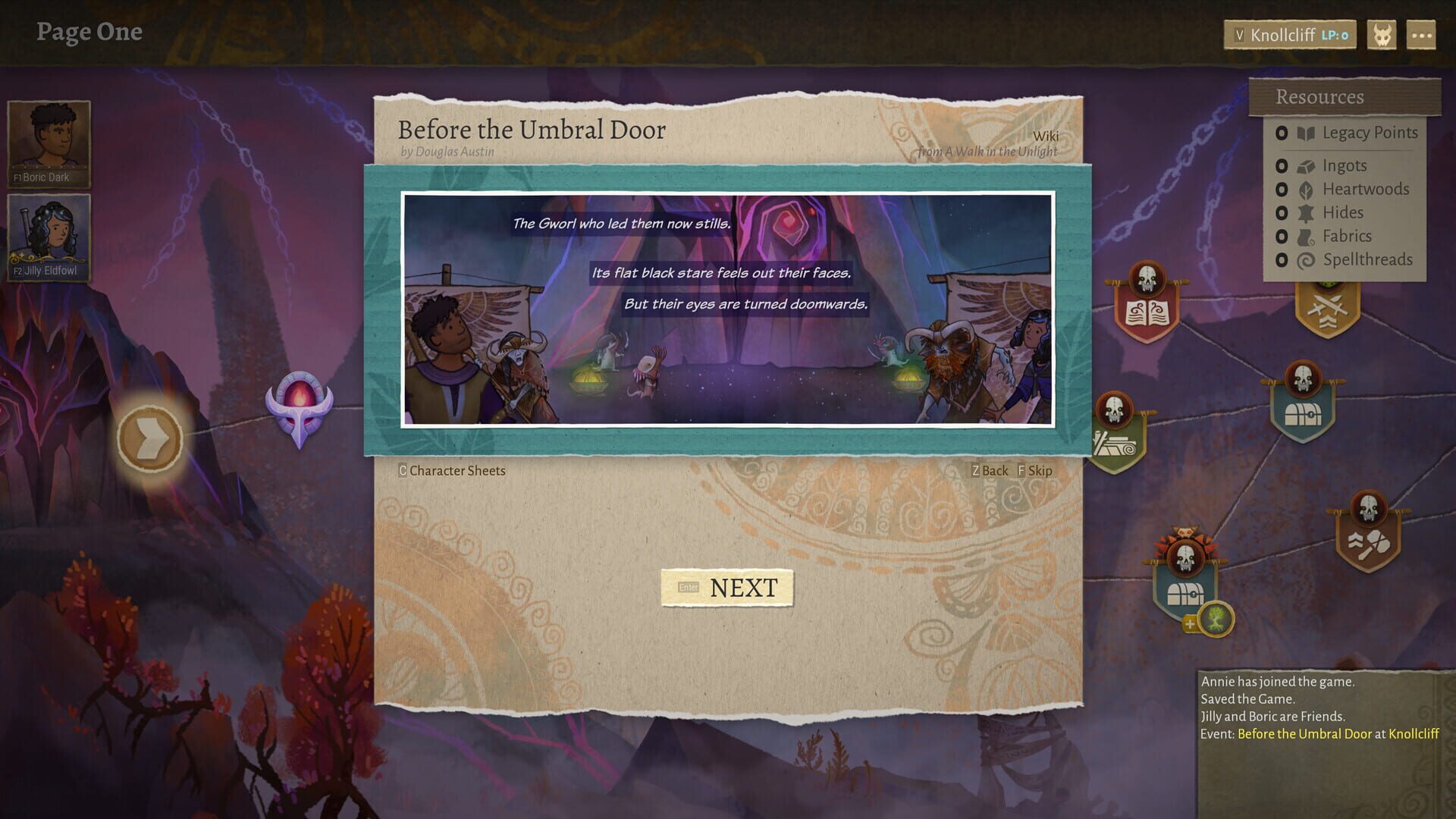 Screenshot for Wildermyth: Omenroad