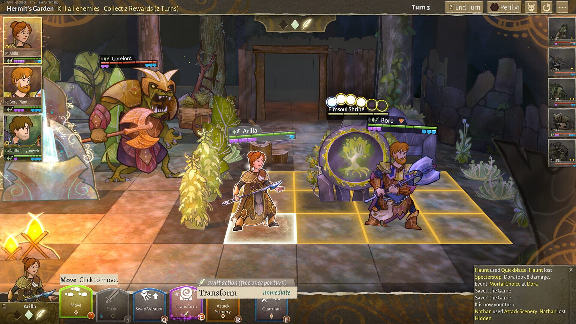 Screenshot for Wildermyth: Omenroad