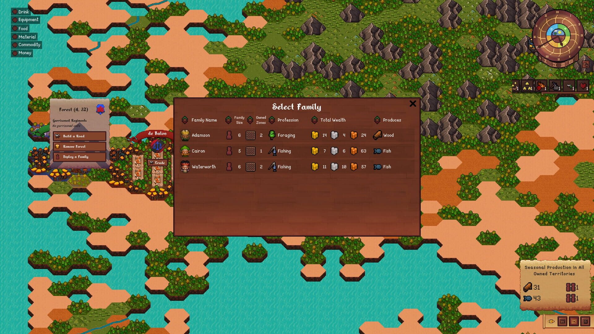 Screenshot for Lords & Villeins: The Great Houses