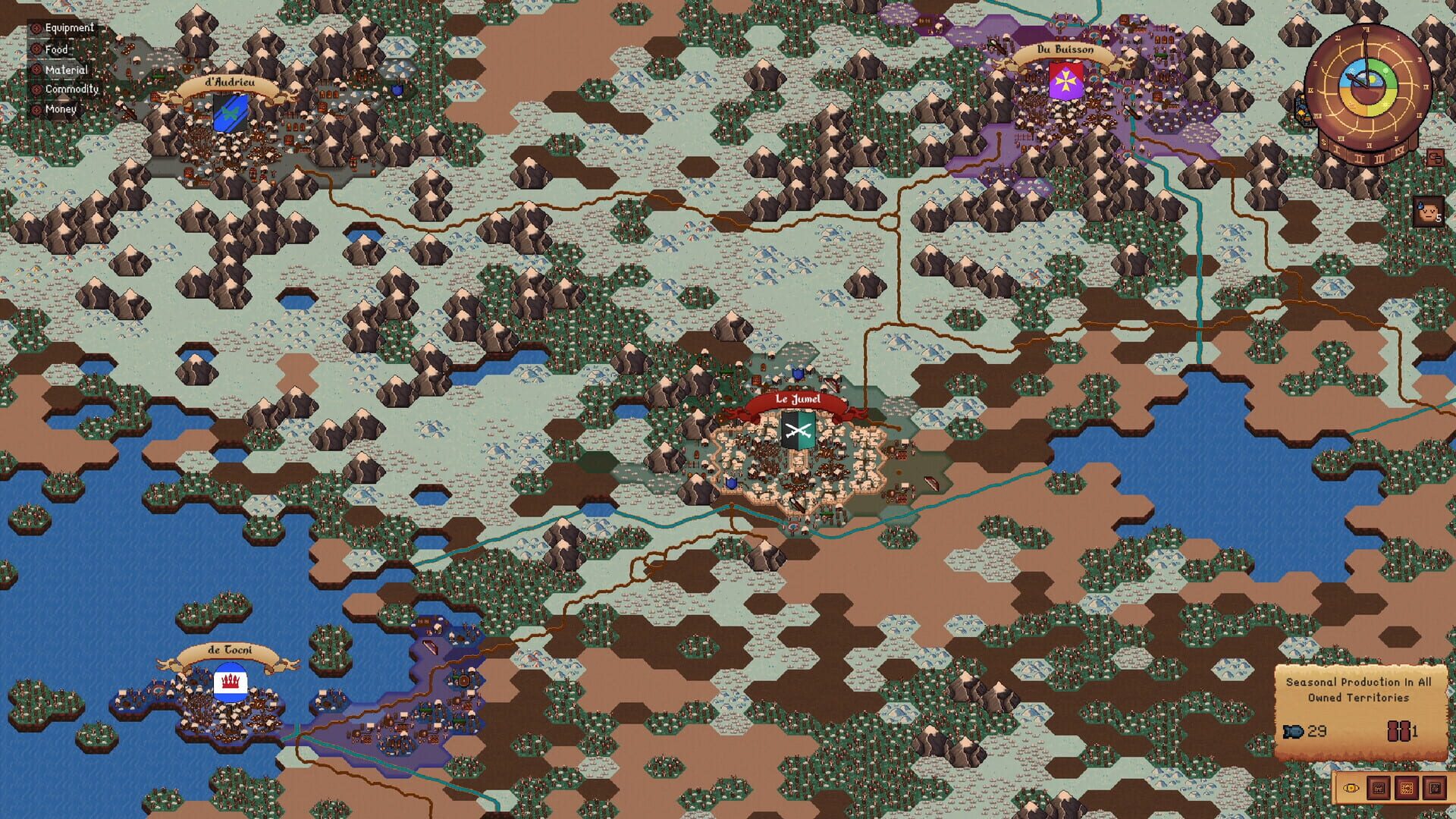 Screenshot for Lords & Villeins: The Great Houses
