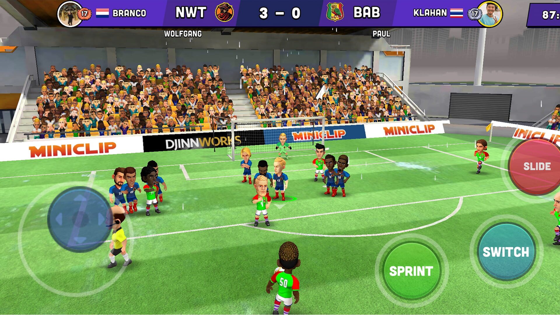 Screenshot for Mini Football