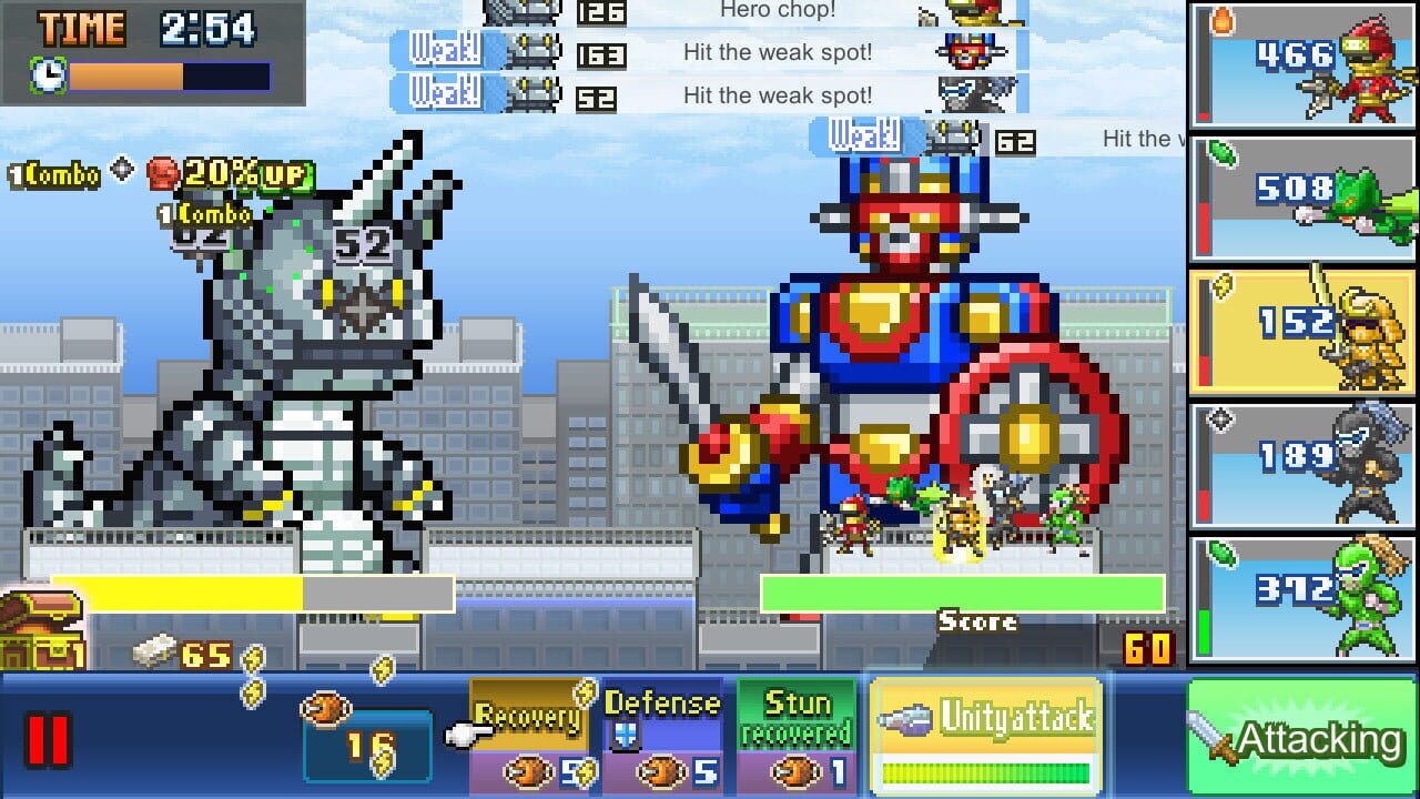 Screenshot for Legends Of Heropolis DX