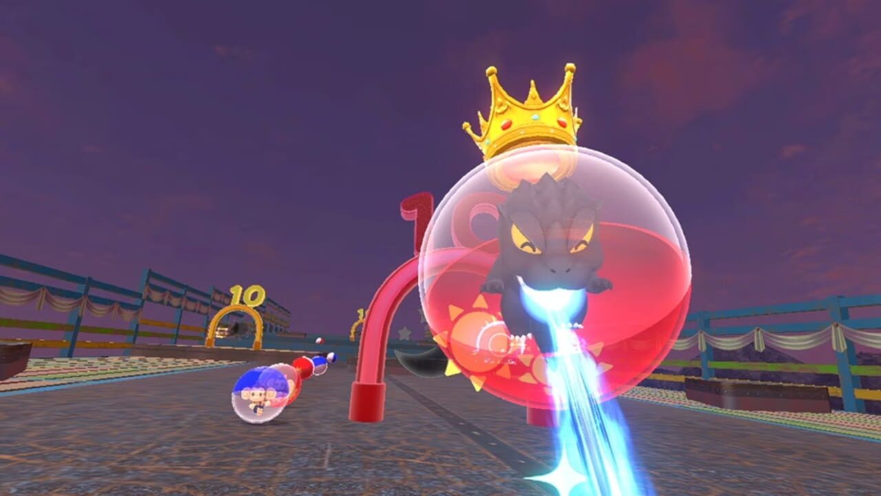 Screenshot for Super Monkey Ball: Banana Rumble - Godzilla