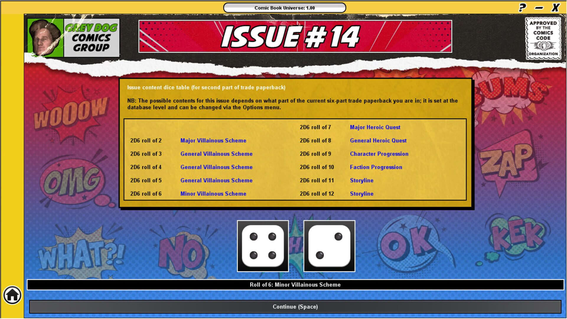 Screenshot for Comic Book Universe