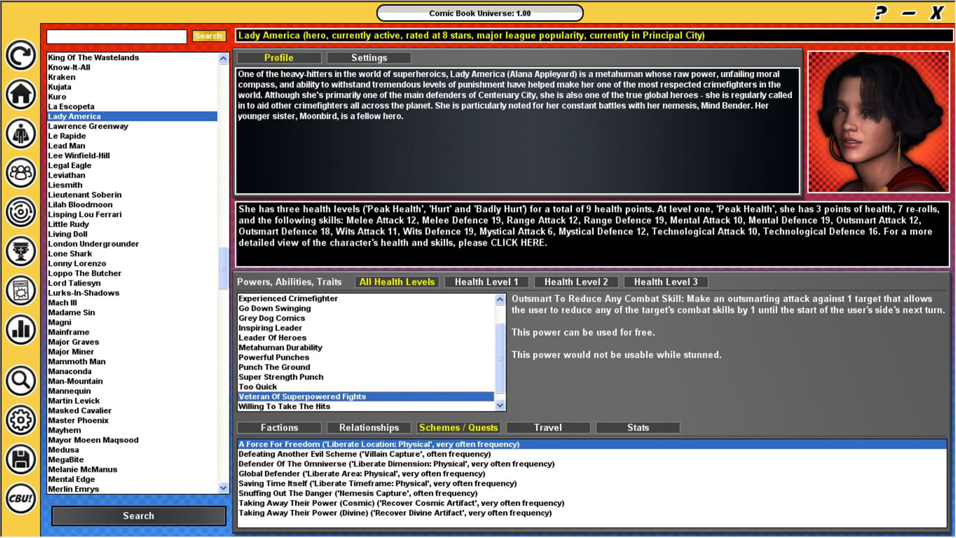 Screenshot for Comic Book Universe