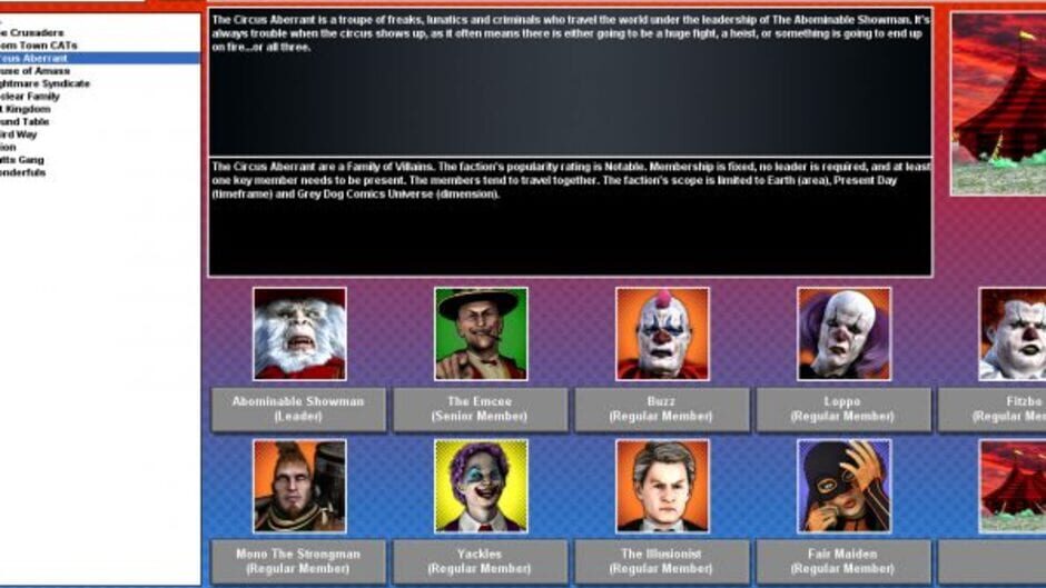 Screenshot for Comic Book Universe